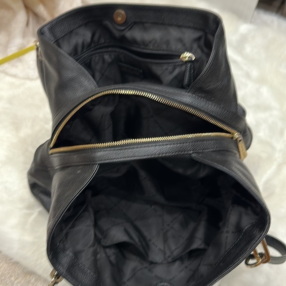 Michael Kors shoulder bag, black, three large compartments, three small - Picture 17 of 17